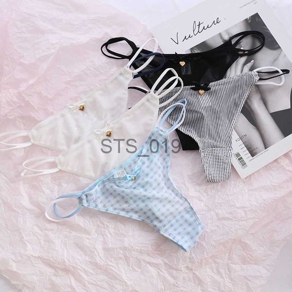 Slip Mutandine Altre mutandine New Mesh Bow Mutandine Intimo Heart Stripe Cat Rabbit Vita bassa Sottile traspirante Donna Ladies Slip Moda Sexy Lingerie x0719