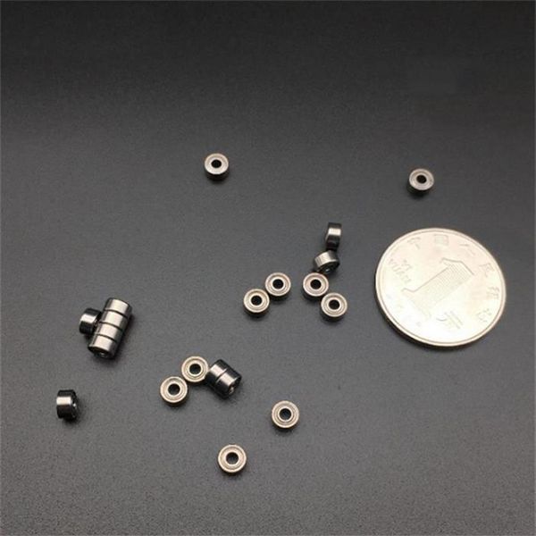 100 Stück Los MR63ZZ MR63 MR63Z 3 6 2 5 Miniatur-Rillenkugellager MR63-2Z 3x6x2 5 mm Modell Bearing204S