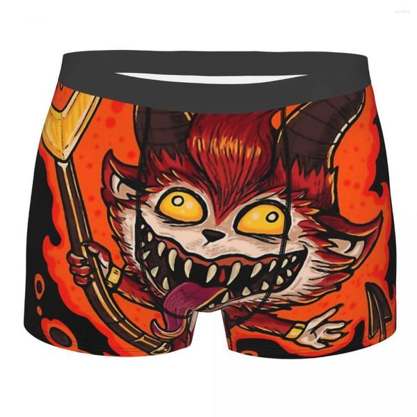 Mutande Devil Mo Men Boxer Slip League Of Legends Gioco Intimo altamente traspirante Pantaloncini con stampa di alta qualità Regali di compleanno