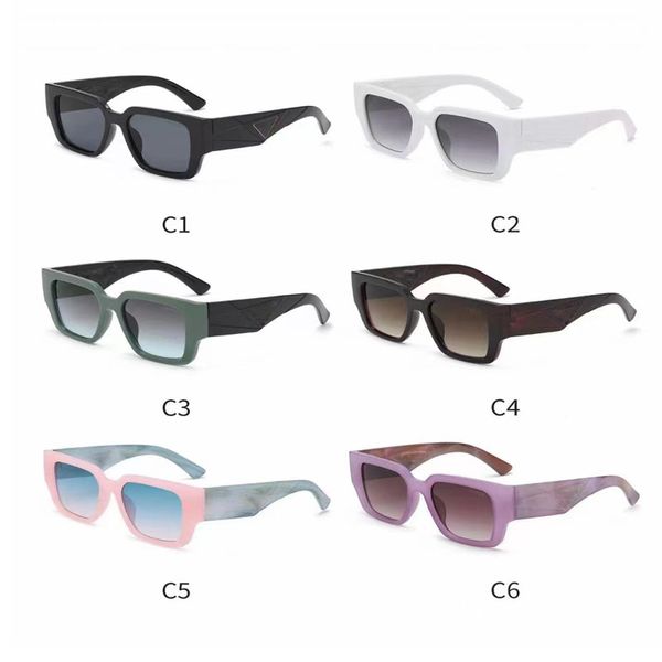 Óculos de sol de grife de marca de moda Óculos quadrado olho de gato Alta qualidade fibra de acetato feminino Moda masculina 22056 óculos clássicos