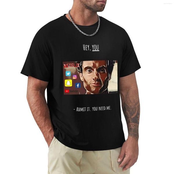 Herren Polos Joe From YOU Tv Show T-Shirt Grafik-T-Shirts für einen Jungen, schnell trocknendes Designer-Shirt für Herren