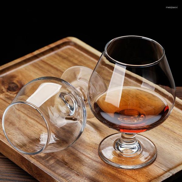 Şarap Gözlükleri Brandy Kısa Cam Kupa Kurşunsuz Kefaretsiz Viski Kokteyl Ev Bar Partisi Bira İçecek Yazıları Vasos de Vidrio 100-500ml