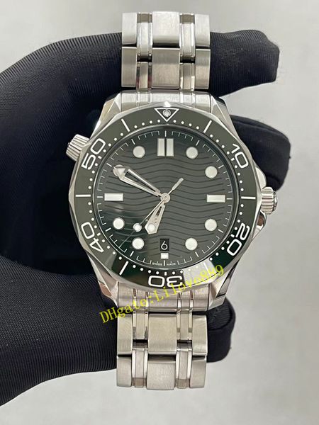 Relógio masculino 8800 Relógios mecânicos automáticos 42 MM Safira Precision Steel Relógio de pulso Várias cores 210,30 Relógios Dorsal Translucidez