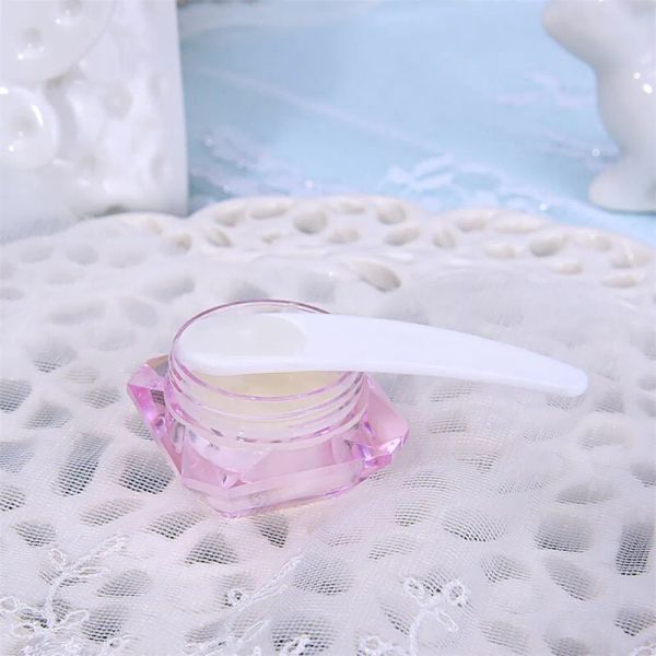 Mini espátula cosmética descartável máscara de creme facial colher pequenas colheres de maquiagem para misturar e amostrar tomada de fábrica