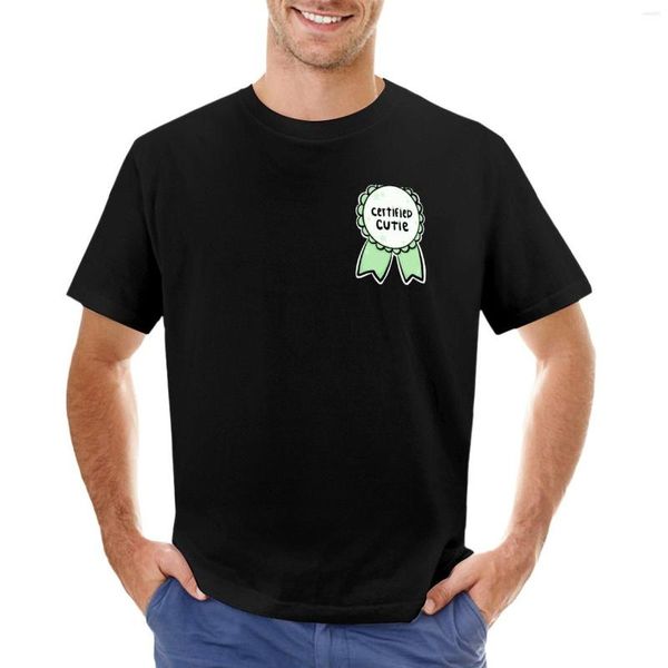 Polo da uomo certificata Cutie Badge Green T-shirt Top manica corta da uomo