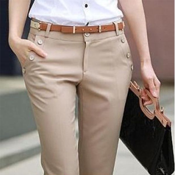 Kadın pantolon s artı beden pantolon bahar yaz gündelik ol resmi harem ofisi palazzo flare 230718