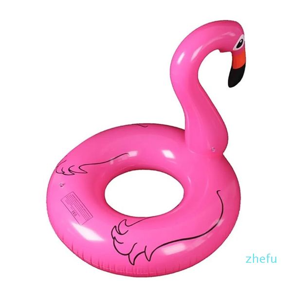 2023 etkilenemeyen flamingo yüzme suyu şamandıra tüpü Raft Yetişkin Çocuklar Dev Havuz 120cm210p