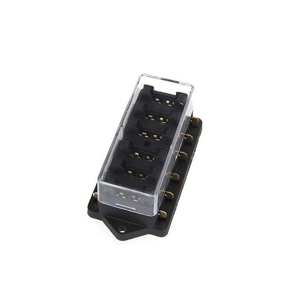 Новый универсальный автомобильный автомобиль 6-Way Circuit Automotive Middle Blade Blade Bloge Block Holder283N