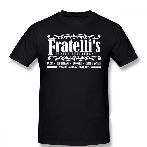 Camiseta Goonies Fratelli S Family Restaurant Astoria Oregon Camiseta Masculina Oversize Camiseta Clássica Fofa de Manga Curta