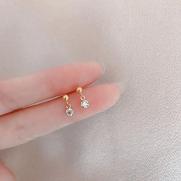 Ohrstecker Mode für Frauen Trend Zirkon Quaste Tropfen Mädchen Freunde weiblich koreanischen Sommer Schmuck Großhandel