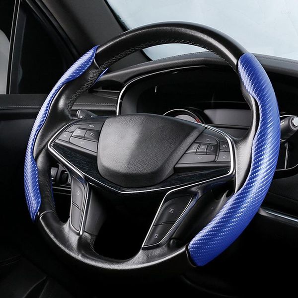 Coprivolante Copriauto Fibra di carbonio Sport Carta antiscivolo ultrasottile Maniglia estiva Decorazione interna automatica