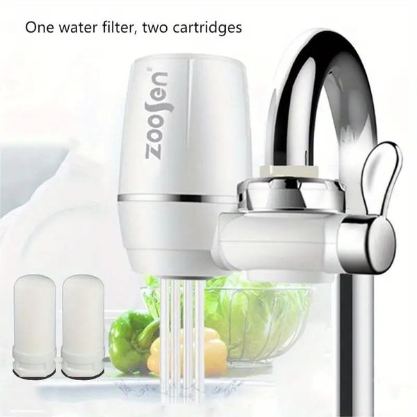 3pcs musluk su-purikatör mutfak musluk su filtresi ev su filtre su kalitesi 2 filtre kartuşları mutfak su arıtıcı ev su filtre