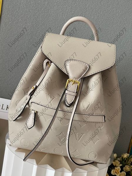 7A Top Luxurys Designer Bag Women Men Montsouris рюкзак рюкзак на искренний кожа