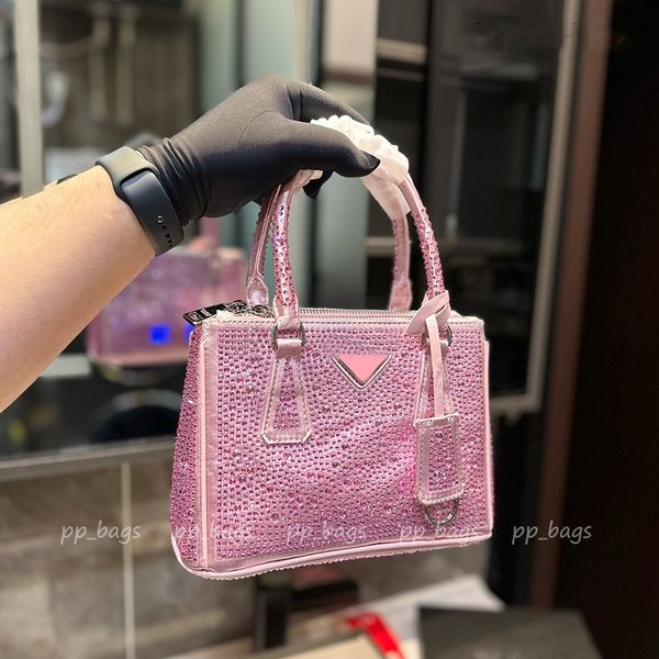 Tasarımcı Çanta Kadınlar Rhinestone Omuz Çantası Glitter Tote Rhinestone Sızdırmazlık Bayanlar Kristal Çanta Tote Çantalar Crossbody Cutse