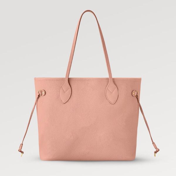 Moda Tote Bag Versátil Bolsa Feminina Letra em Relevo Design de Logotipo Clássica MM Bolsa Composta Bolsa Externa com Código de Série