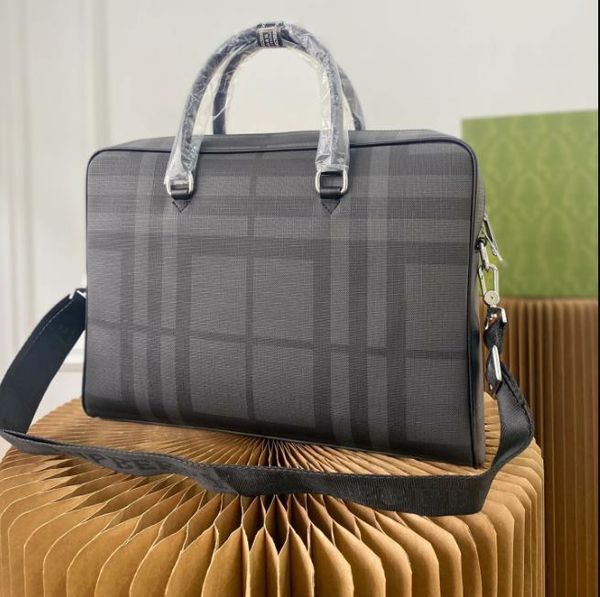 Bolsas de grife de luxo maleta masculina pacote de negócios venda quente bolsa de laptop bolsa de couro mensageiro bolsas de ombro de alta capacidade bolsa de estilo versátil