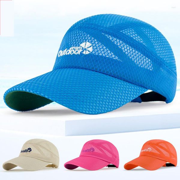 Cappellini da baseball Berretto da baseball in rete per protezione solare da esterno Buon cappello da sole casual unisex traspirante regolabile