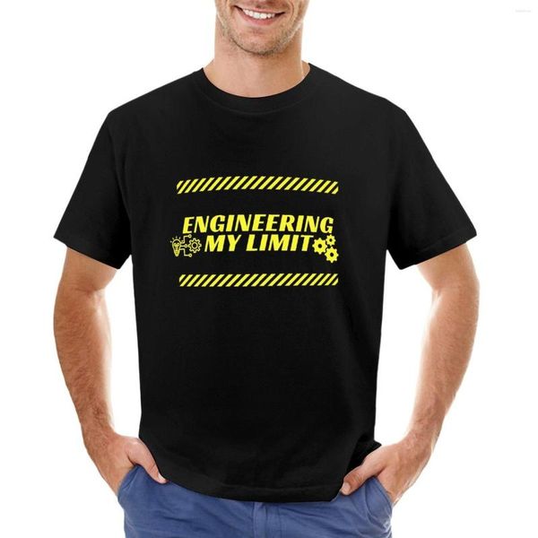 Herren Polos Engineering My Limit T-Shirt Kawaii Clothes Edition T-Shirt Herrenbekleidung