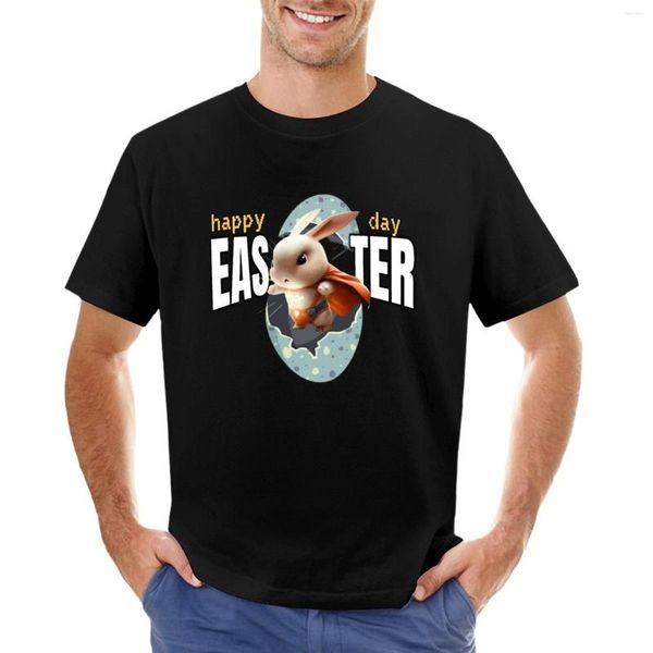 Herren-Poloshirts „Happy Easter Day“-T-Shirt, kurze Herren-Grafik-T-Shirts, Hip Hop