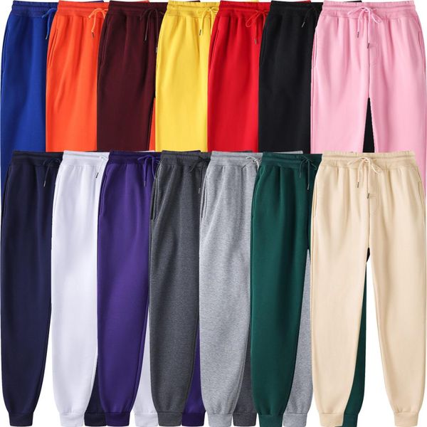 Caldo!!! 2023 nuovi uomini jogging pantaloni maschili di marca pantaloni casual pantaloni della tuta jogger 14 colori casual palestre allenamento fitness