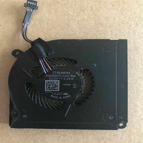 Sunon için Orijinal CPU Soğutma Fanı Soğutucu EG50060S1-C380-S9A DC 5V 2 25W Ther7GK5C6-1411 GK5CN6Z3168