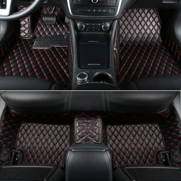 Дизайнер Tesla y Luxury Custom Car Mats Mats175d