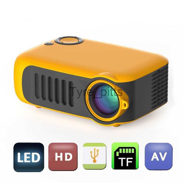 Другие аксессуары Projector Portable Mini Proctor Travel Camping Outdoor Wireless Projectors TV Home Theatre System HDMI-совместимая видео по поддержке телефона X0717