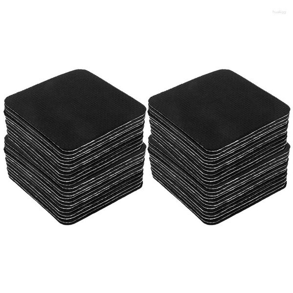 Tapetes de mesa 60 peças quadrados para sublimação em branco para copos porta-copos de borracha transferência térmica