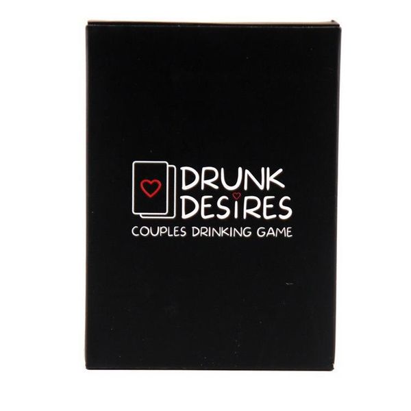 Gioco di carte Drunk Desires all'ingrosso, appuntamento notturno, camera da letto, coppia di adulti, gioco da tavolo per bere