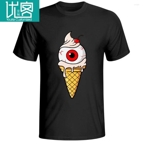 Camisetas masculinas I Deadly Love Vanilla Ice Shirt Genuine Authorization Creative Design T-shirt Men Women Cotton Tee Black