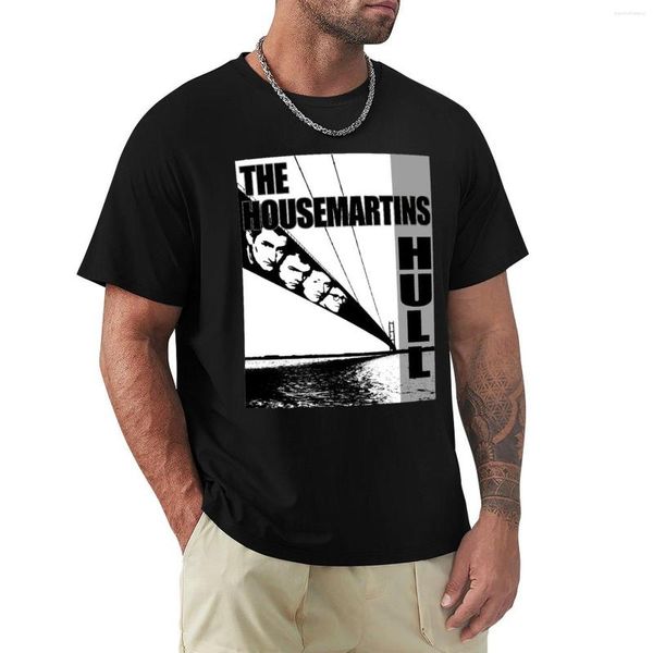 Polo da uomo The Housemartins T-Shirt Magliette nere Camicia con stampa animalier per ragazzi Uomini pesanti