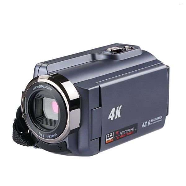 Videocamere Fotocamera digitale HD 4K Zoom 16X Visione notturna Display touch Wi-Fi Sensore di immagine CMOS HDV-534K