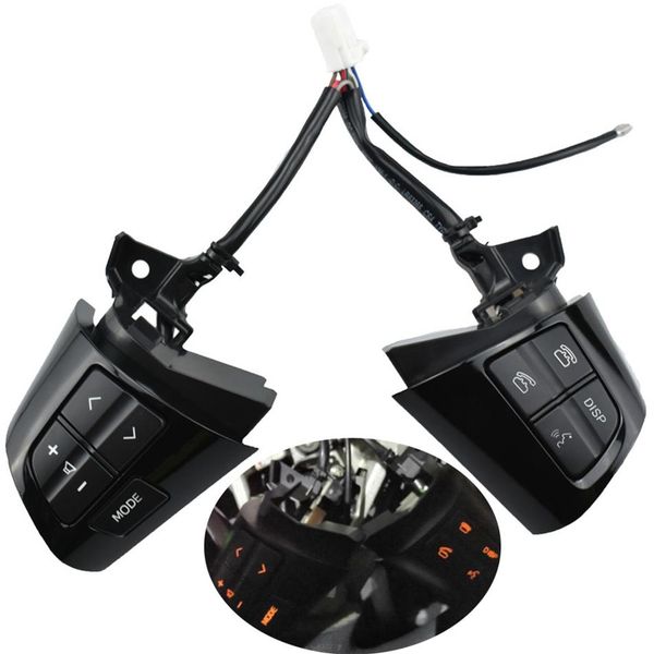 Interruptor do botão de controle do volante para TOYOTA COROLLA 2010 2011 2012 2013 2014 84250-02230 Piano black214g