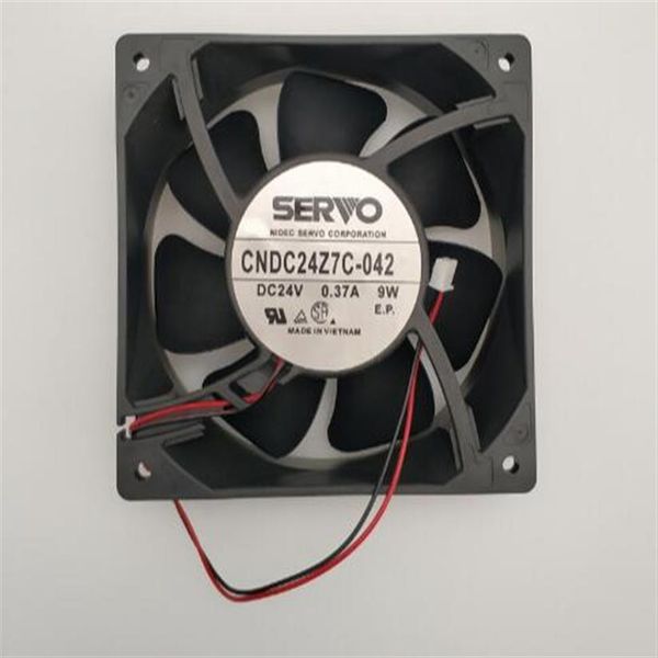 Originale SERVO CNDC24Z7C-042 24V 0 37A 9W 120 120 38MM 2 linea convertitore fan217L