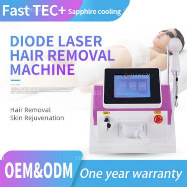 Laser Machine Hair Removal Beauty Item 2000W 3 Lunghezza d'onda Ice Platinum 755nm 808nm 1064nm Diode Salon Hot