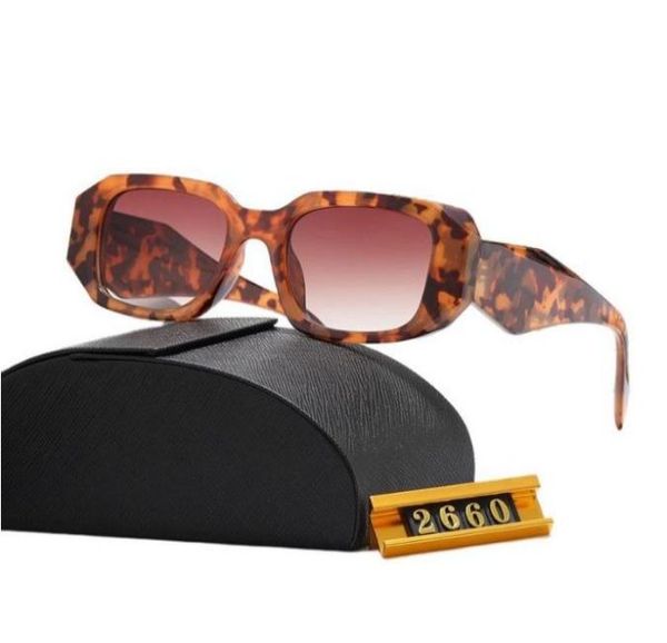 Óculos de sol tartaruga designer feminino Óculos de sol retângulo moda feminina óculos masculinos marca de luxo Ornamental ao ar livre Adumbral praia dirigindo óculos de sol fofos