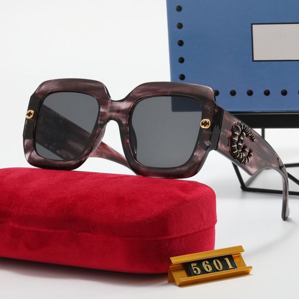 Lüks moda G güneş gözlüğü tasarımcısı kadınlar erkekler için büyük kare gözlükler