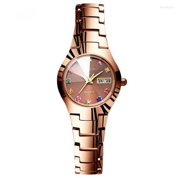 Orologi da polso Fashion Top Women Watch Diamond Ladies Casual Bracciale da donna Orologi in cristallo Relogio Feminino