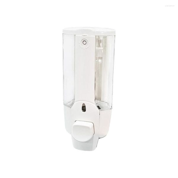 Dispensador de Sabonete Líquido Cozinha Banheiro El Wall Mount Ventosa Shampoo Chuveiro Loção Individual