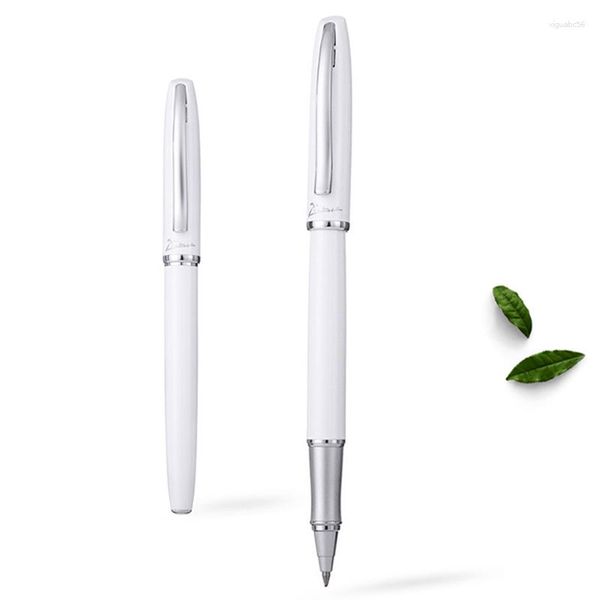 Picasso VARNA Fashion Romantic Rollerball Pen White Opzionale Con confezione regalo Fine Quality Office Home Business Writing