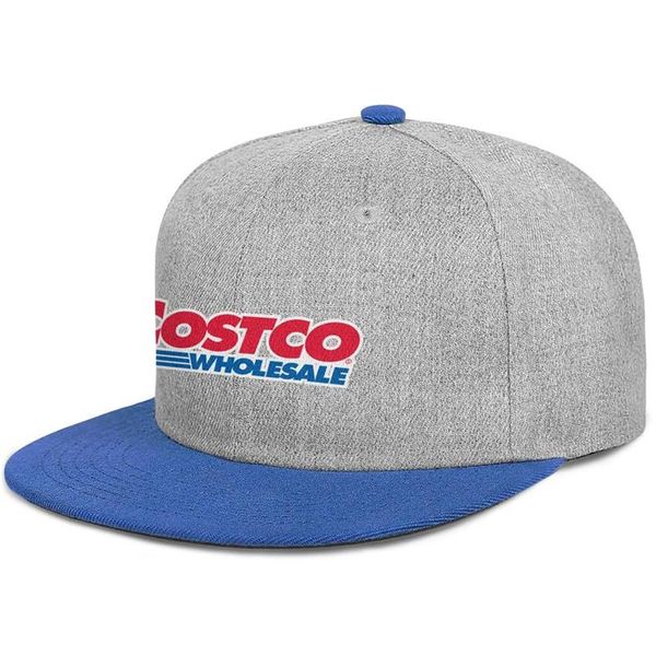 Costco Whole Original Logo Warehouse Online-Shopping Unisex Flat Brim Baseball Cap Styles Team Trucker Hats flash gold it224g