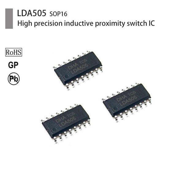 Lda505 Sop16 IC per interruttori di prossimità induttivi con protezione da cortocircuito TCA505bg261C