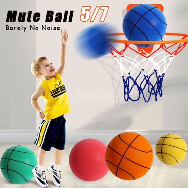 Воздушные воздушные шарики немой Bouncing Ball Indoor Silent Basketball Bab