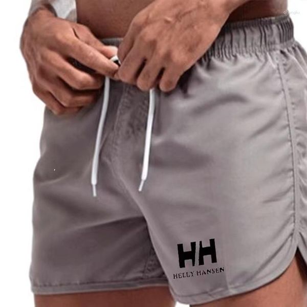 Herren-Shorts, schnell trocknend, für den Strand, für Damen und Herren, Badebekleidung, Unterwäsche, Sport, Fitnessstudio, Laufen, Mode