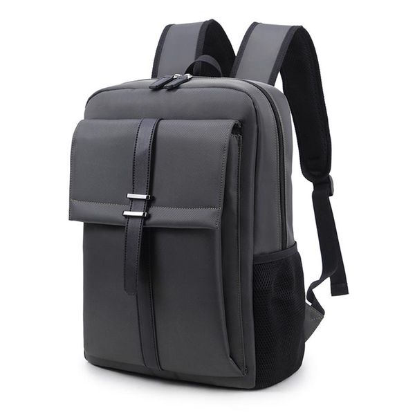 Mochila para laptop masculina 16 polegadas mochila masculina para escritório bolsa de negócios unissex preta ultraleve mochila fina 274z