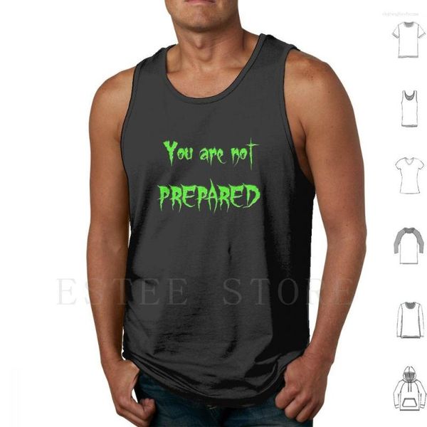 Herren-Tanktops You Are Not Prepared-Illidan Stormrage World Of Weste ärmellos Illidan Ilidan