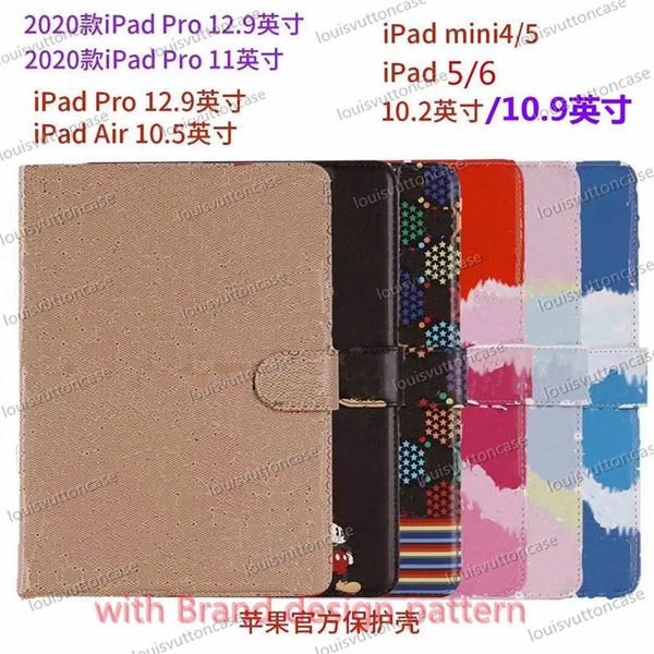 Accessori per Tablet PC ipadpro 11 Custodie di alta qualità per ipad Air10 5 Air1 2 mini45 i10 2 pollici ipad5 6 Designer Fashion Leather Card 334U