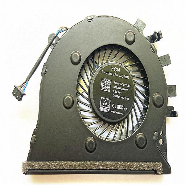 Ventilador de refrigeração da CPU do laptop Resfriador para HP 17-BY 17-ca 17-BY0053CL ventilador L22531-001 6033b0062601 fcn dfs541105fc0t fkn0297x