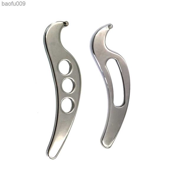 Coltello per uccelli fascia in acciaio inossidabile 304 IASTM Strumenti per massaggio dei tessuti molli Centro sanitario Dispositivo per fisioterapia GUASHA L230520