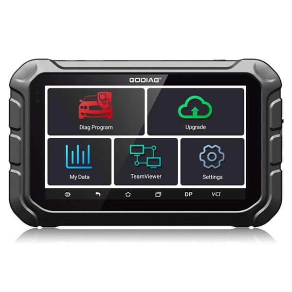 GODIAG GD801 Key Master DP Plus Programador de chave automática Suporta correção de quilometragem com função especial para ABS EPB TPMS EEPROM etc289S